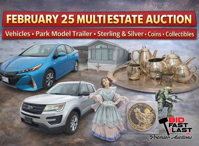 Image for Multi Estate - No Reserve February Auction #2 February 25, 2026