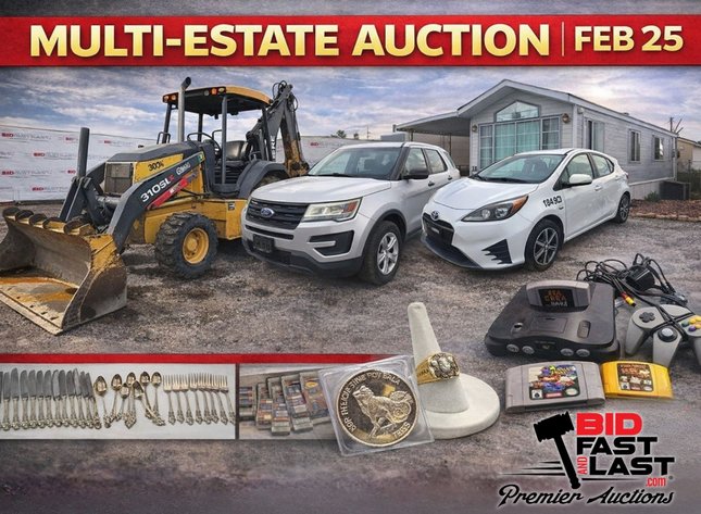 Image for Multi Estate - No Reserve February Auction #2 February 25, 2026