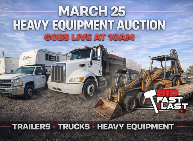 Image for March Multi Estate - Heavy Equipment and Vehicles Auction