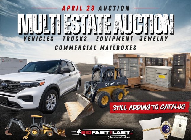 Image for April #2 Multi Estate No Reserve Auction