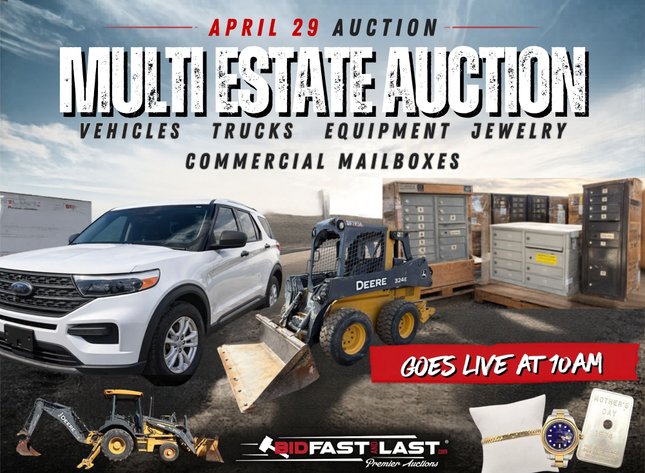 Image for April #2 Multi Estate No Reserve Auction