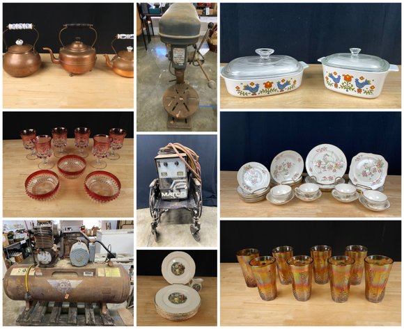 Image for November Gallery - Tools, Furniture, Jewelry, Dishes and More