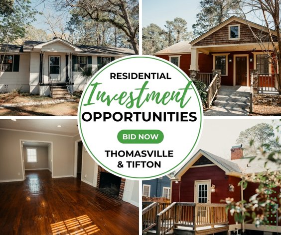 Image for Residential Investment Opportunities - Tifton and Thomasville
