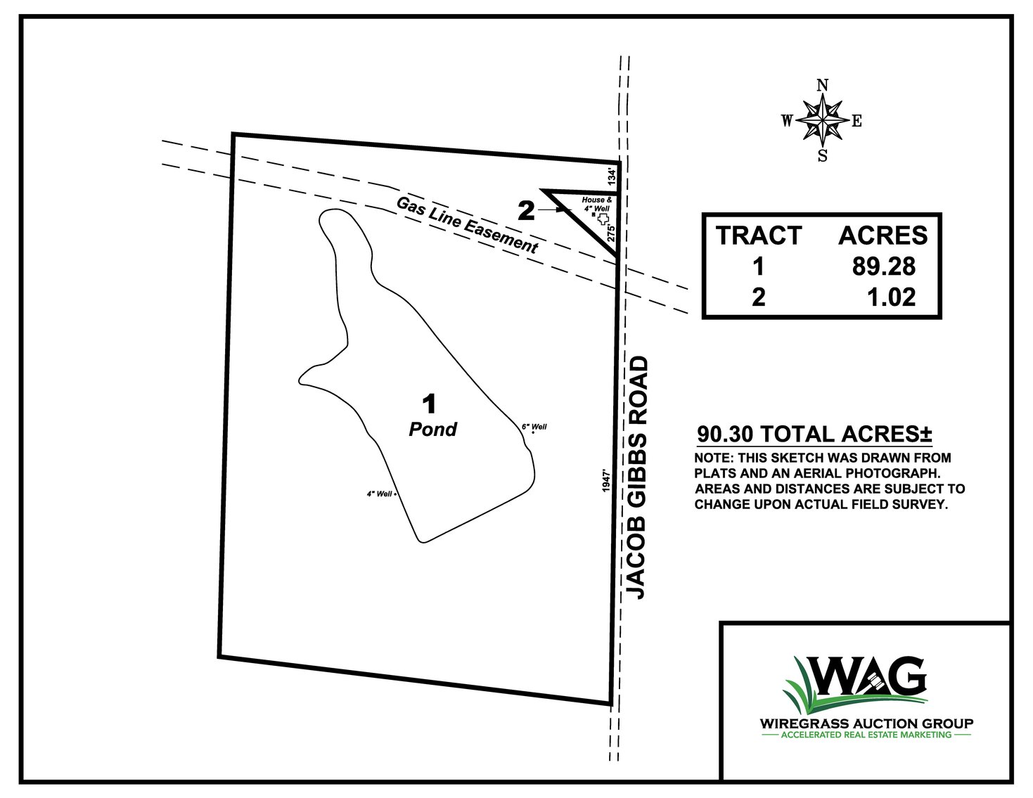 Image for *UNDER CONTRACT * 90.3 +/- Acres and Quaint Home in Tift County