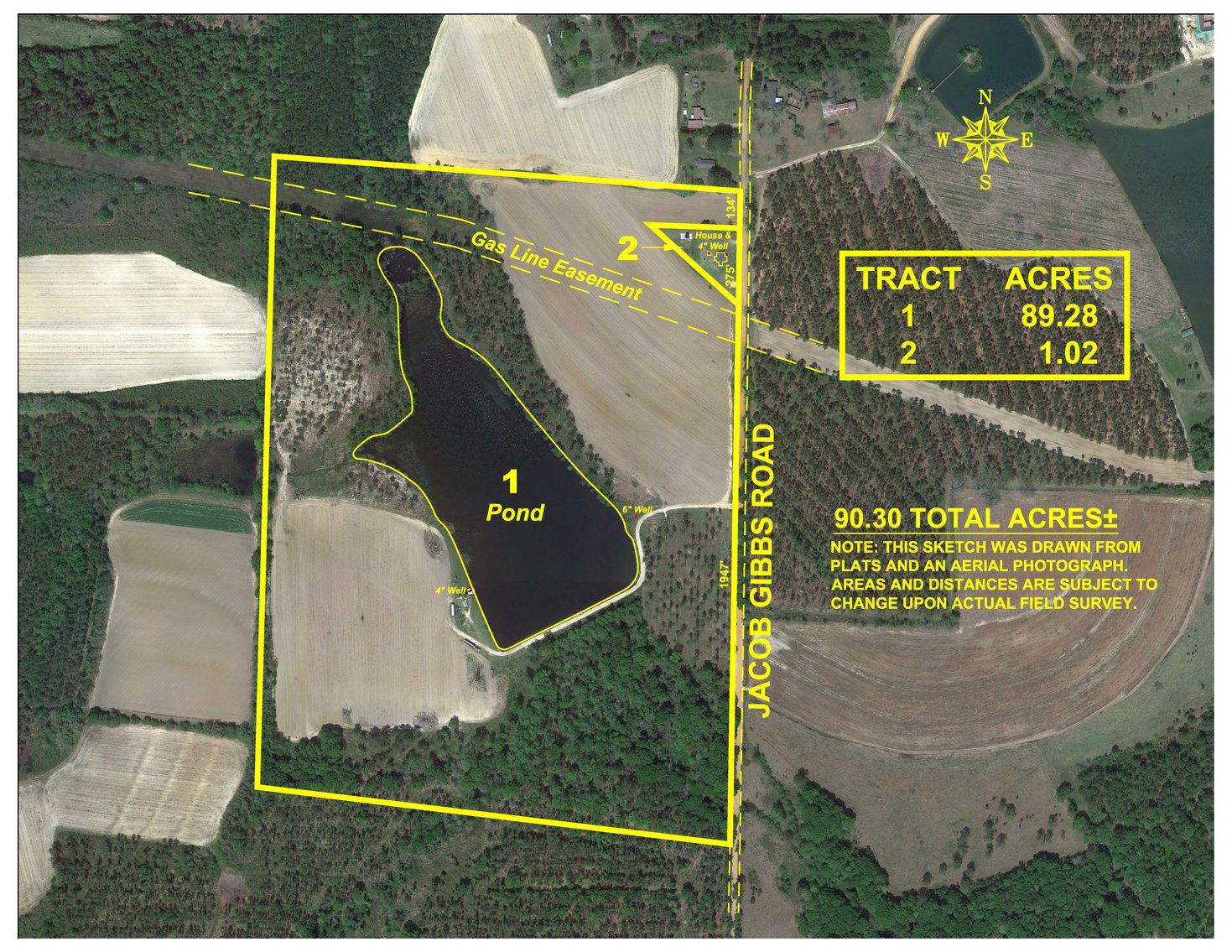 Image for *UNDER CONTRACT * 90.3 +/- Acres and Quaint Home in Tift County