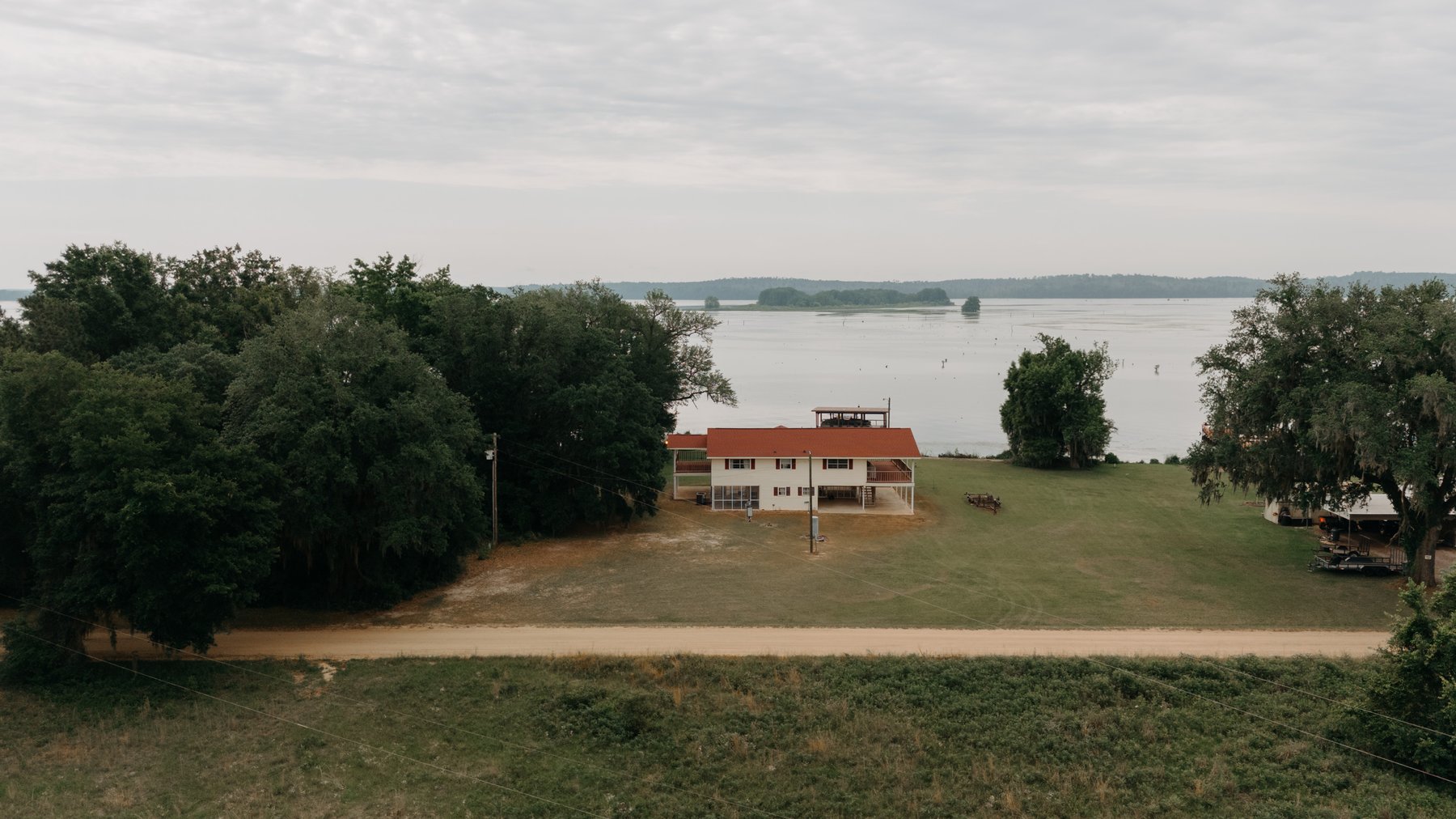 Image for Serene Lakefront Oasis! 8.2+/- Total Acres and Lake House on Lake Seminole