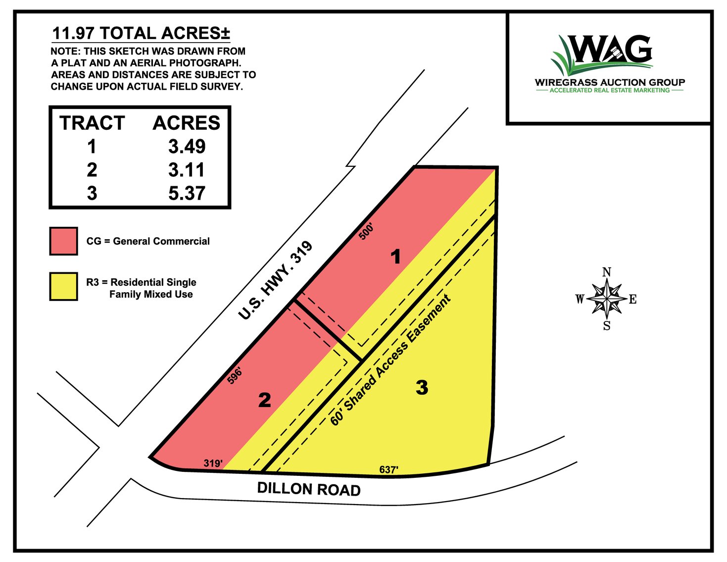 Image for 12 +/- Acres on US Hwy 319 N - Margaret Ragin Estate