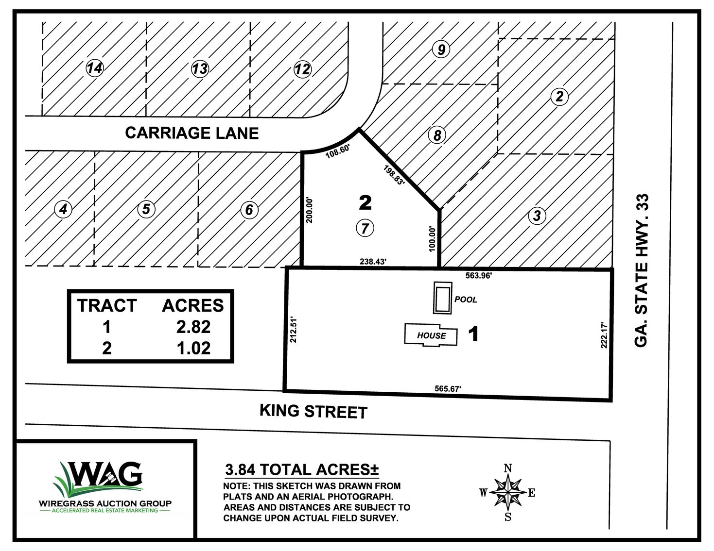 Image for Residential and Investment Real Estate in Worth and Tift County - The Estate of Henry Gordon Davis, Jr.