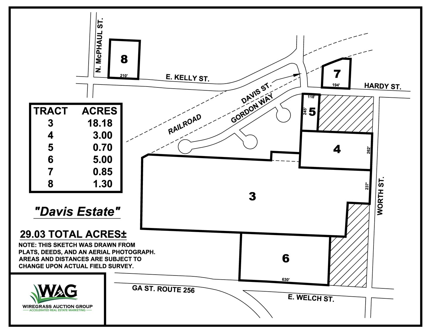 Image for Residential and Investment Real Estate in Worth and Tift County - The Estate of Henry Gordon Davis, Jr.