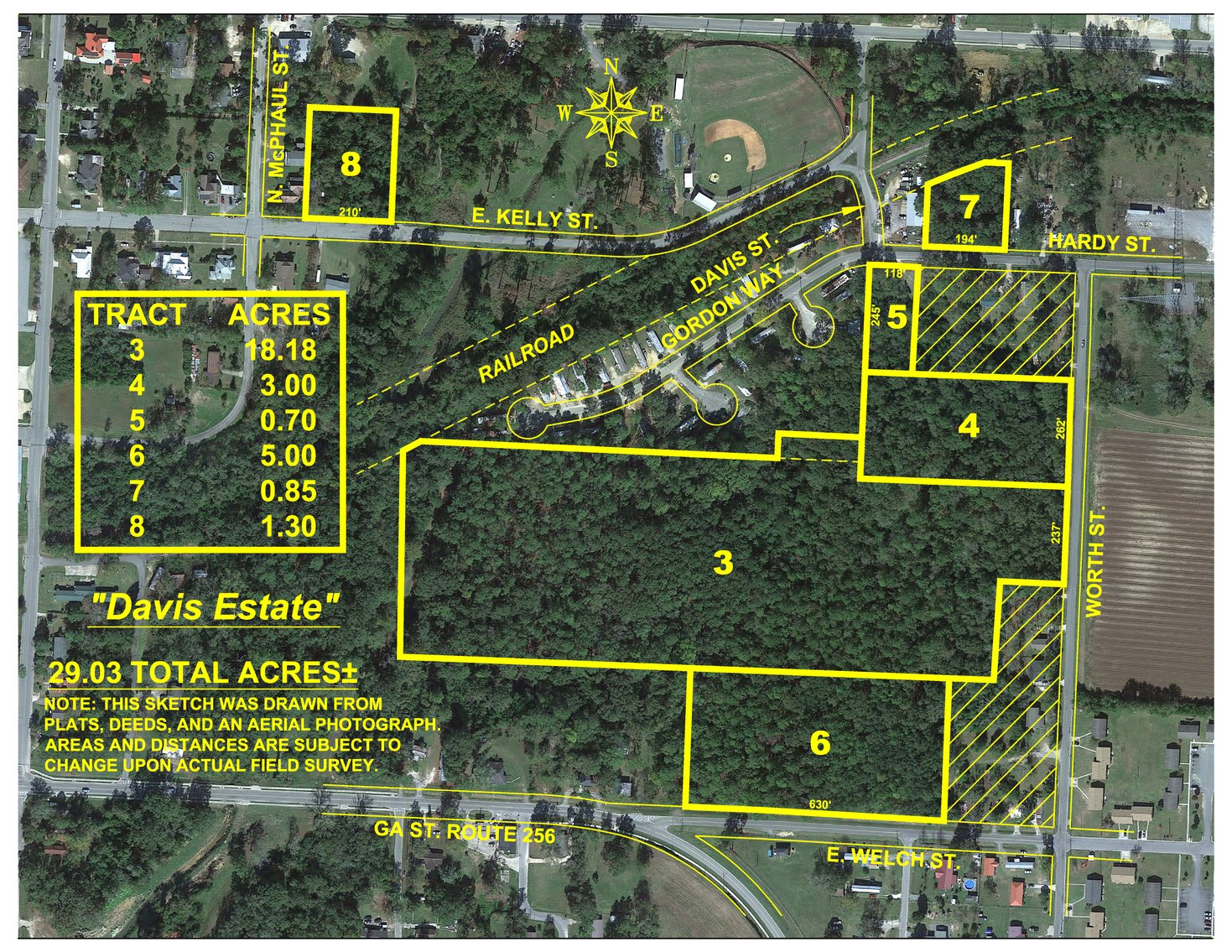 Image for Residential and Investment Real Estate in Worth and Tift County - The Estate of Henry Gordon Davis, Jr.