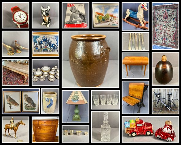 Image for The Estate of Mary Wise, 18th & 19th Century Antiques, Furniture, Fine China, Oriental Rugs, Mid-Century Decor, Original Art & More!