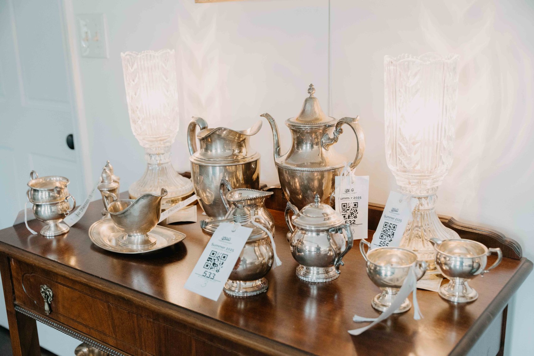 Image for Summer Curated Fine Antiques, Fine Jewelry, Fenton, Silver Flatware, Original Artwork, Antique Furniture and More