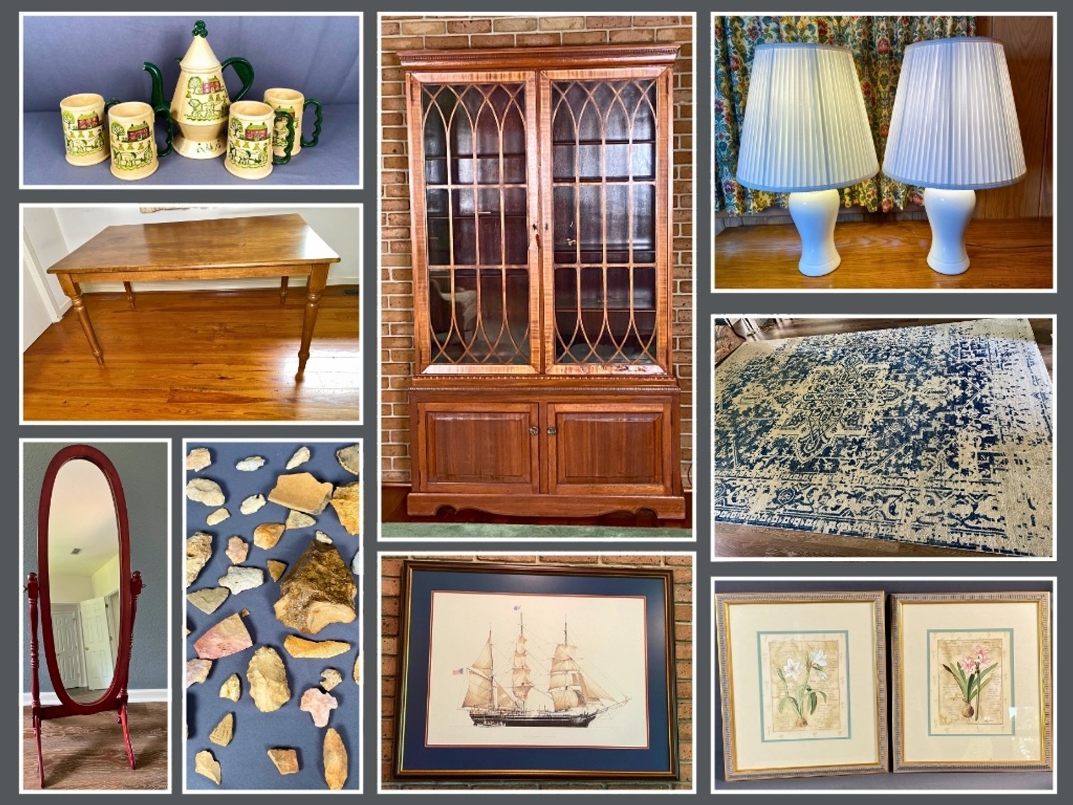 Image for The Balfour Estate Featuring Vintage Furniture, Eclectic Decor, Decorative Glassware, Artwork and More!