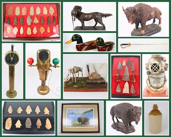 Image for Fall 2025 Sportsman Auction Day 1 with Artifacts, Collectibles, Military Memorabilia,  and More!