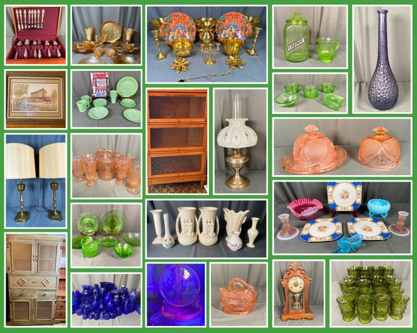 Image for Estate of Stacy and Wynette Suber Day 2 Featuring Antique Glassware, Furniture, Decor and More!