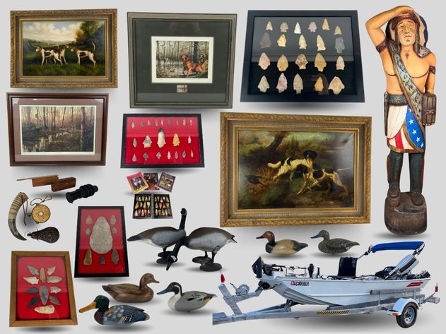 Image for Sportsman’s Collectibles and Accessories Including Art, Decor, and More!