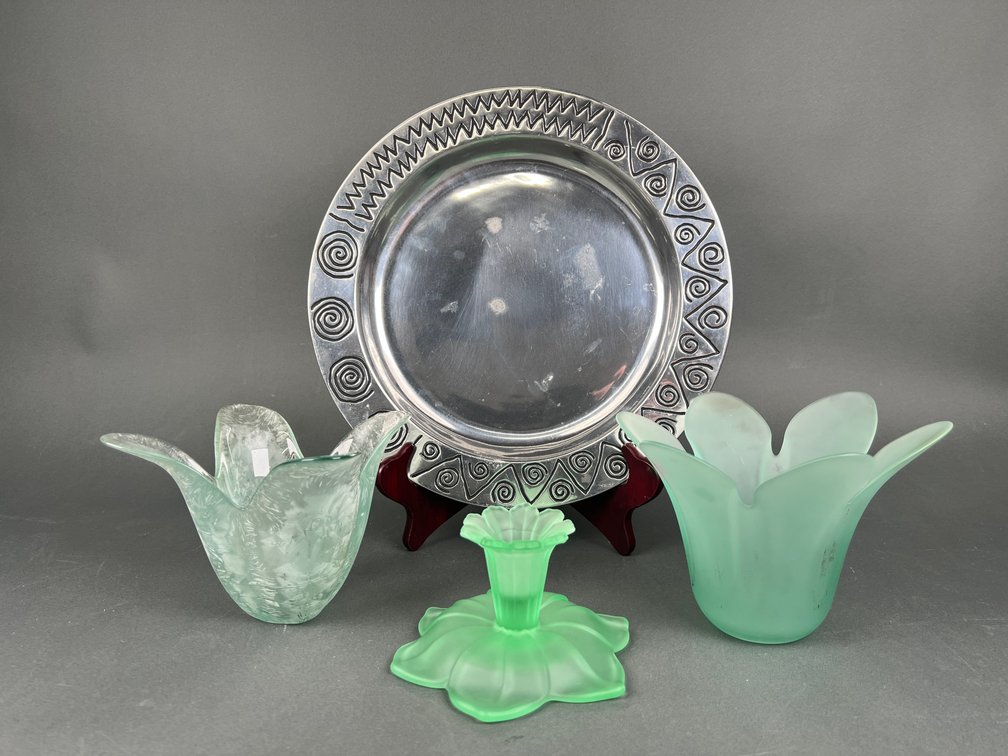 Image for June Gallery Auction Featuring Fine Crystal, Antique Furniture, Art & Estate Finds