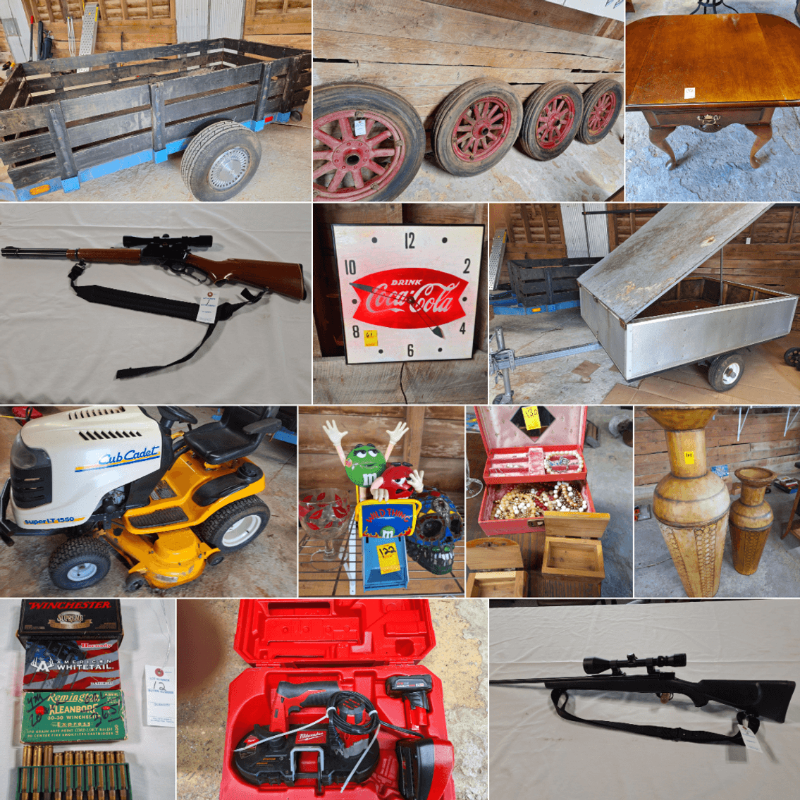 Image for Personal Property Online Auction: Firearms, Trailers, Tools, Furniture