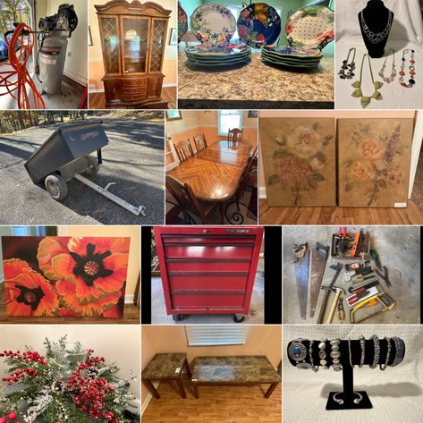 Personal Property Online Auction - Home Decor, Furniture & Tools