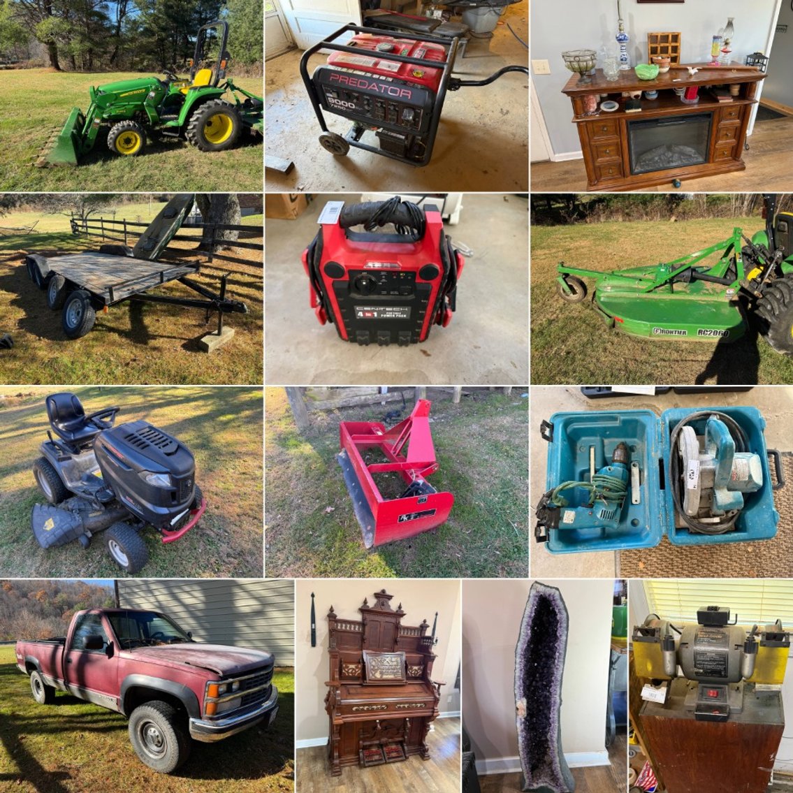 Image for Personal Property Online Auction – John Deere Tractor, Chevy 3500, Trailer & Shop Tools
