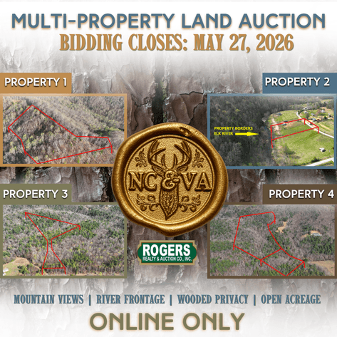 Image for NC & VA Multi-Property Land Auction