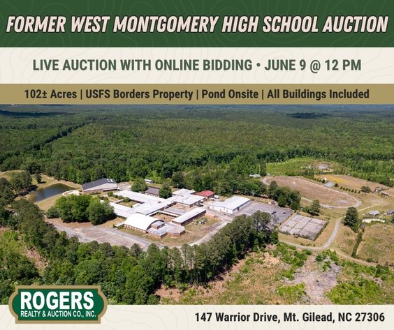 Former West Montgomery High School Auction