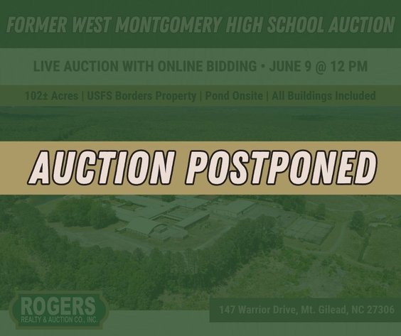 Image for Former West Montgomery High School Auction
