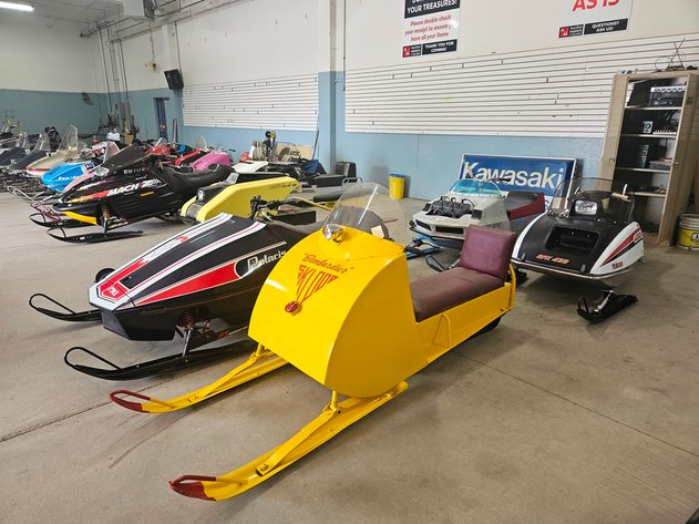 Image for Vintage Snowmobiles, Advertising & Memorabilia