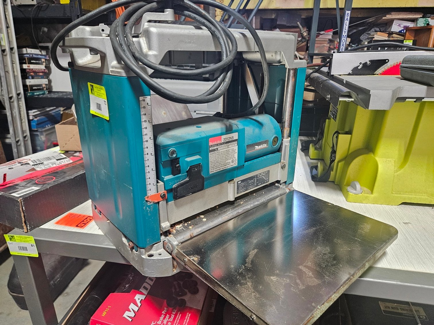 Image for Seized Storage Unit: Tools, Material Handling, Much More