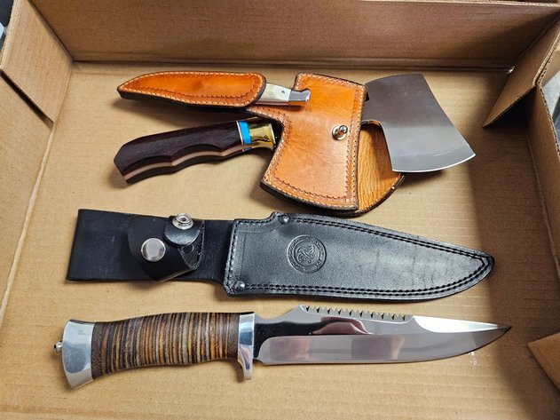 Image for Knife Collection and Knife Making Tools