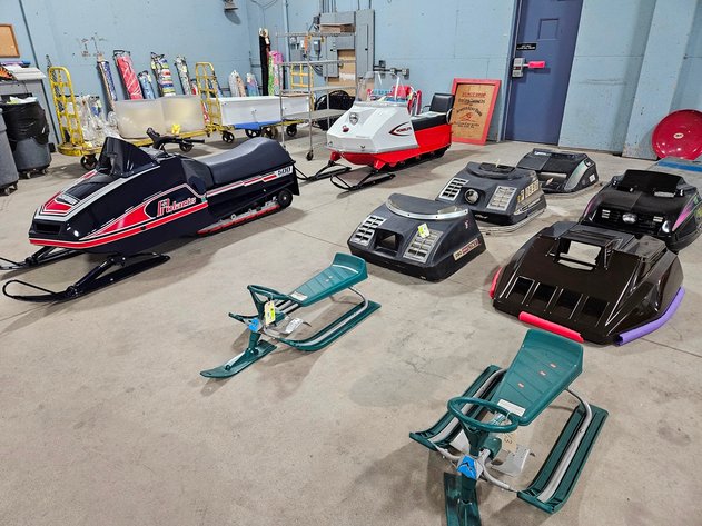 Image for Vintage Snowmobiles, Advertising & Memorabilia