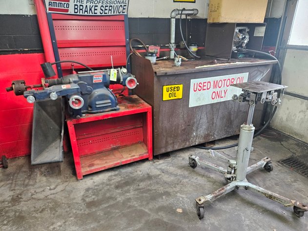 Image for Auto Repair Shop: Auto Lifts, Hunter Alignment System, Tire Changers, Wheel Balancers & More