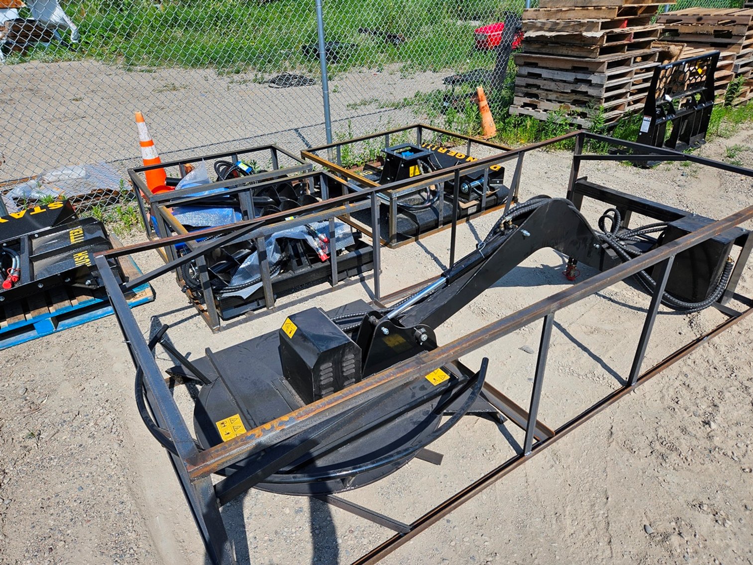 Image for Mini Excavators, Skid Attachments & 40' Container