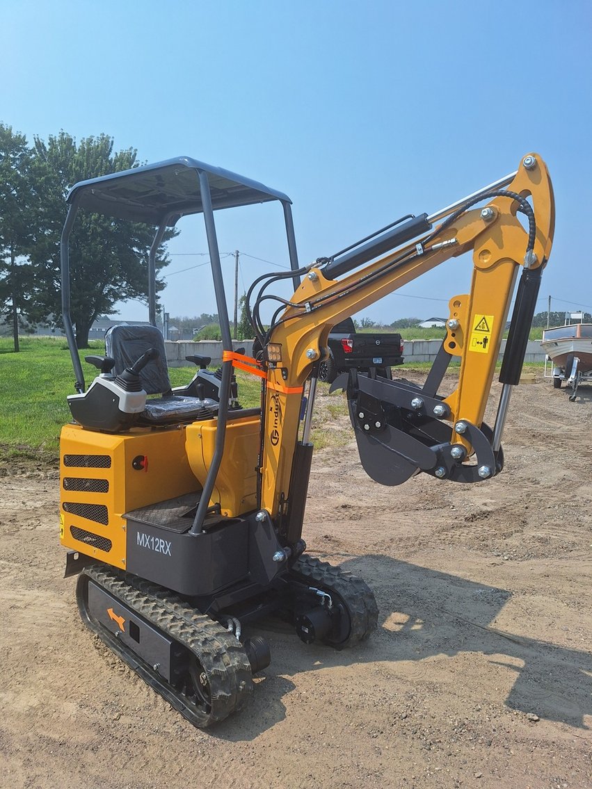Image for Mini Excavators, Skid Attachments & 40' Container