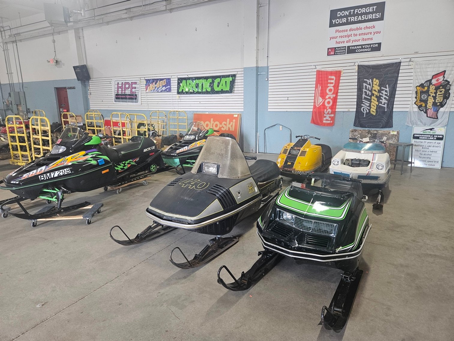 Image for Vintage Snowmobiles, Advertising & Memorabilia