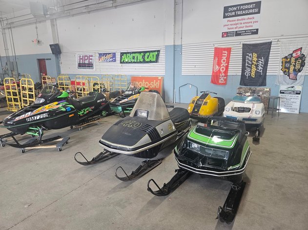 Image for Vintage Snowmobiles, Advertising & Memorabilia