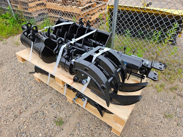 Image for Mini Excavators, Attachments & 40' Container