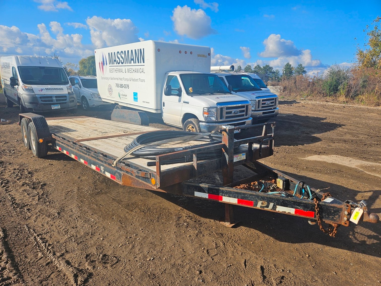 Image for 9 Work Vans, Truck and Trailer (Bank Ordered)