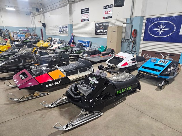 Image for Vintage Snowmobiles, Advertising & Memorabilia