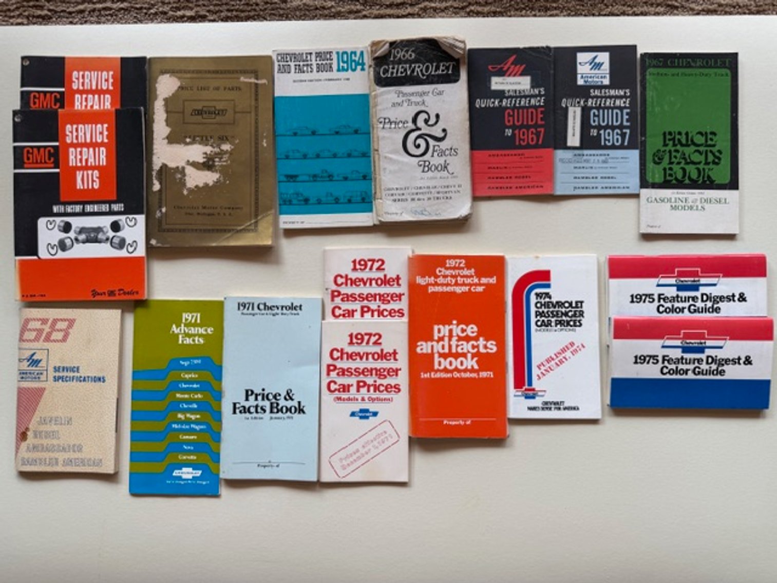 Image for Vintage Automobile Brochure Collection