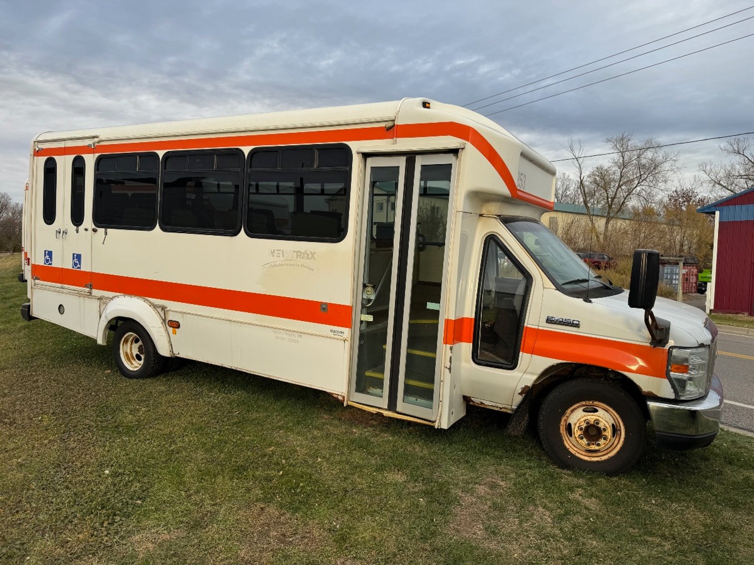 Image for 3 Ford E-450 Transit Buses