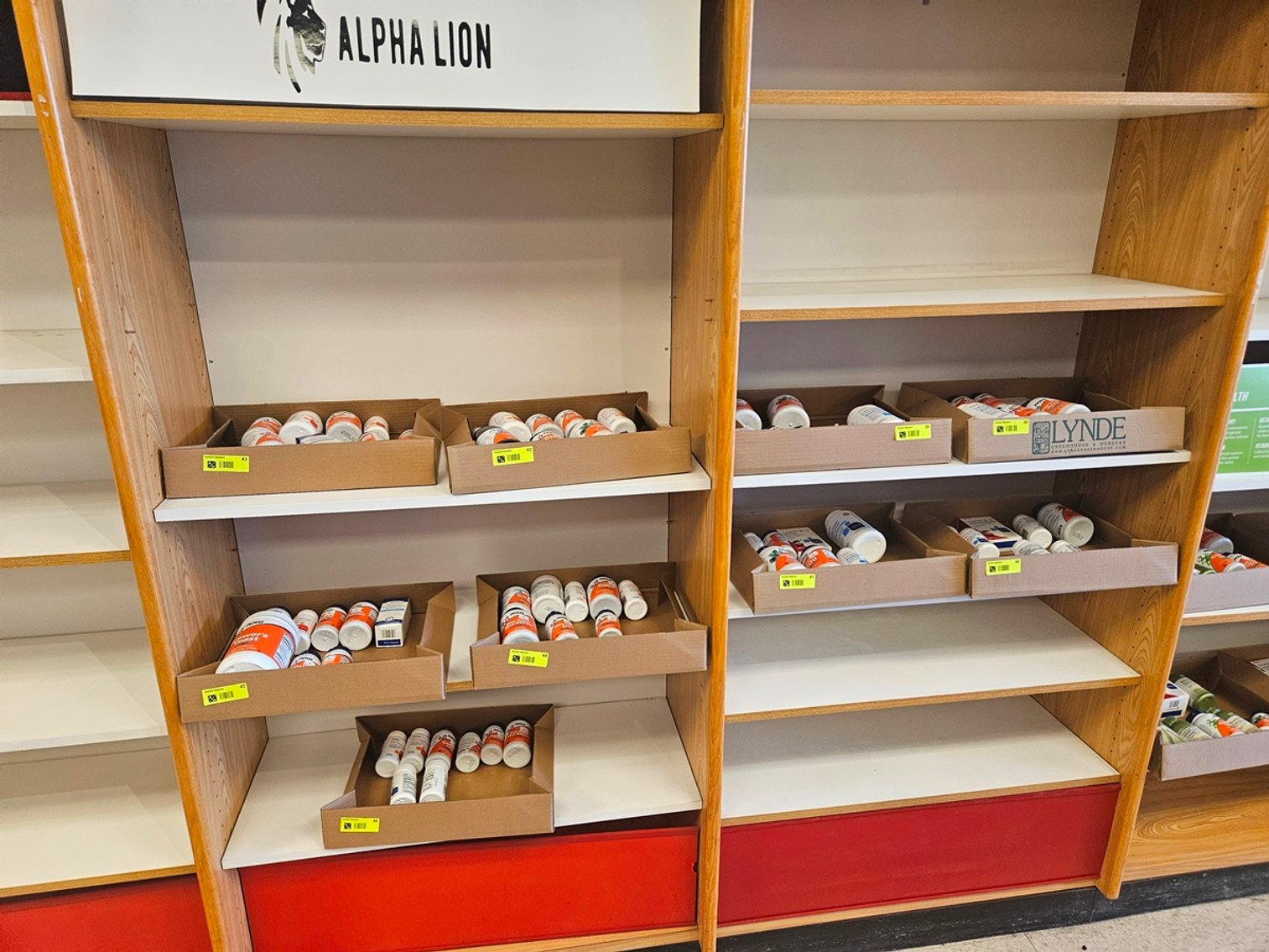 Image for Nutrition/Supplement Store: Inventory & Fixtures