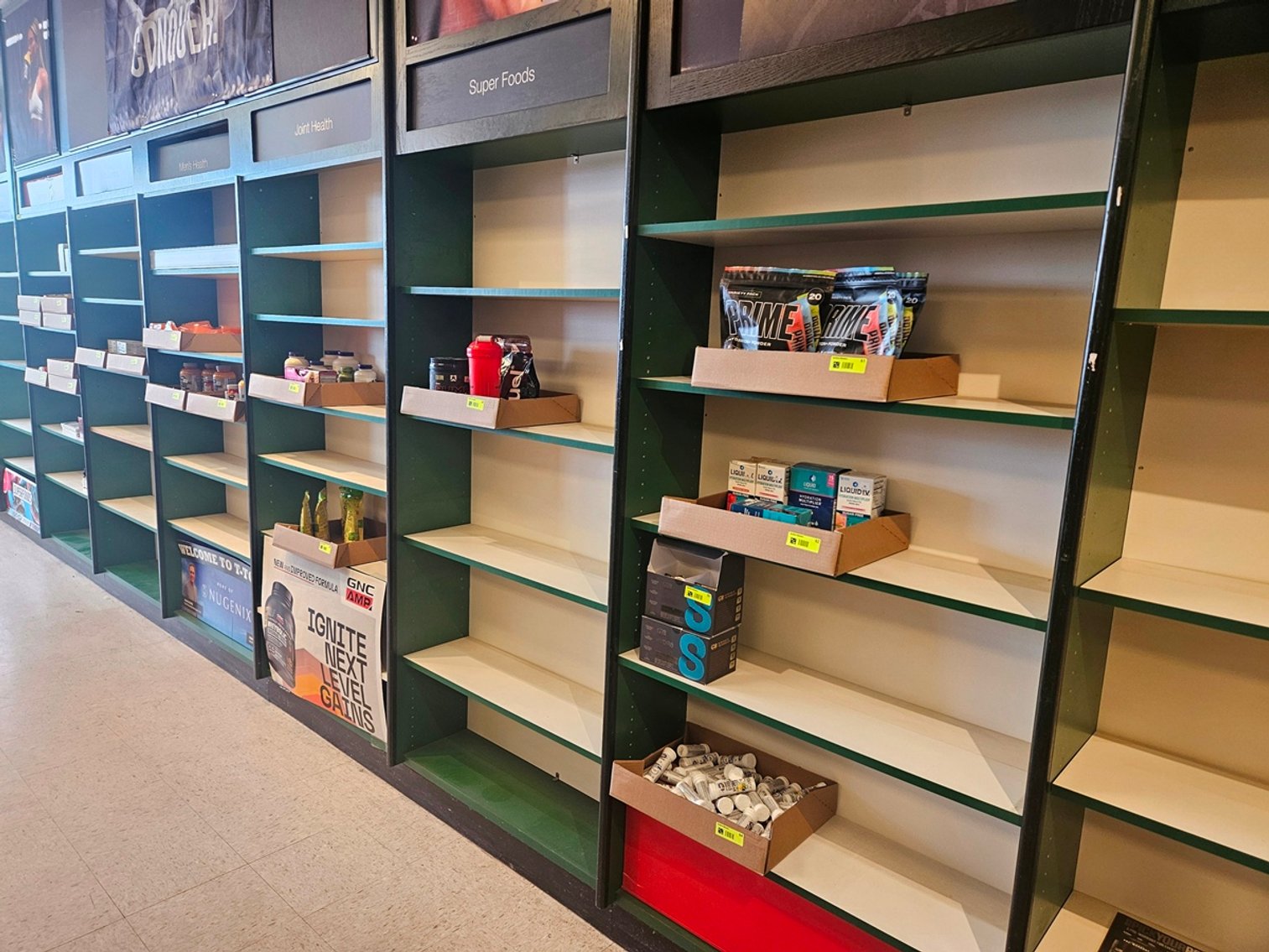 Image for Nutrition/Supplement Store: Inventory & Fixtures