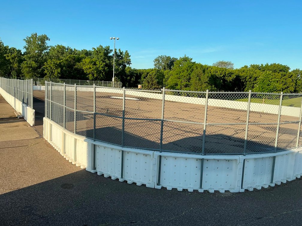 Image for Athletica Rink Boards & Miracle Playground Structure