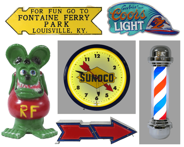 Image for Advertising, Auto Signs, & More! Absolute Auction at The Gallery