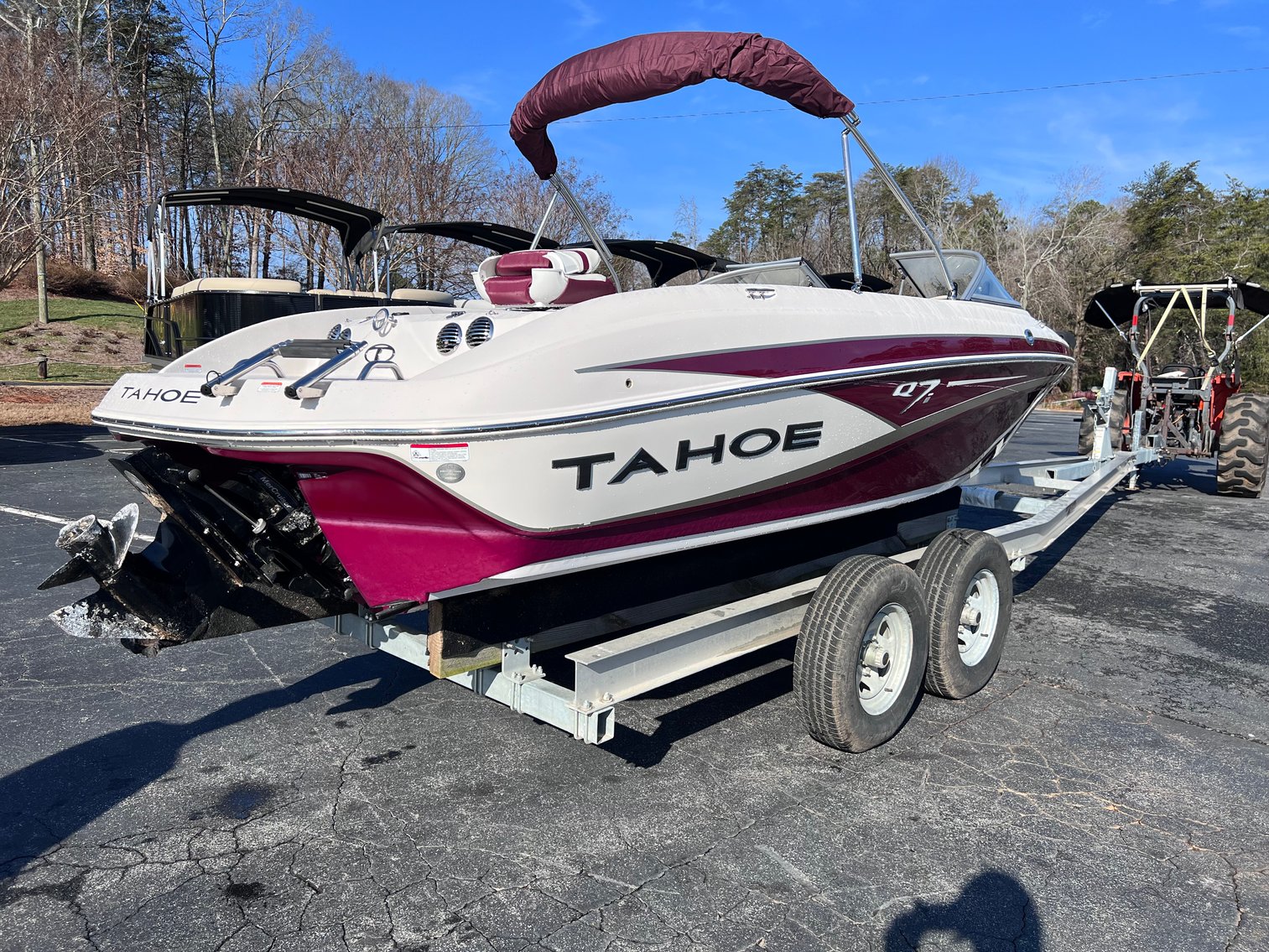 Image for 2015 Tracker Marine Tahoe w/ Trailstar Trailer