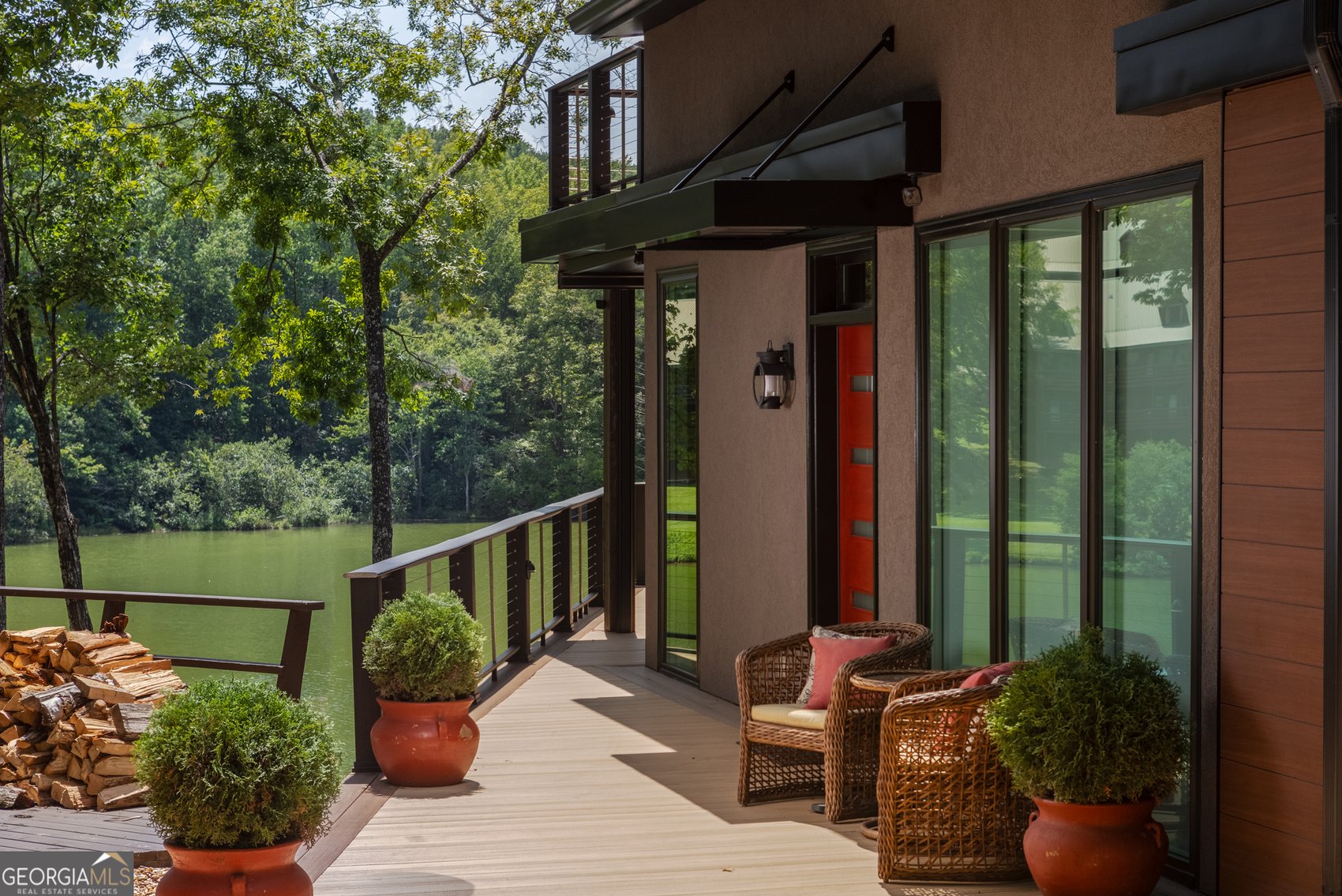 Image for Recently Constructed Waterfront Cabin in Gated North Georgia Resort