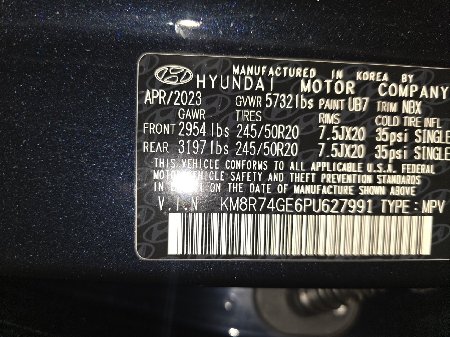 Image for 2023 Hyundai Palisade