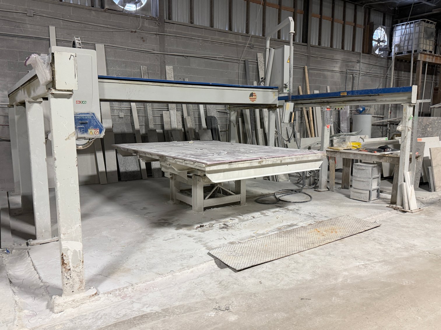 Image for Bank Owned Stone Fabrication and Granite Shop Equipment