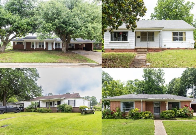 NO RESERVE MAGNOLIA RENTAL HOMES AUCTION – MAGNOLIA, AR